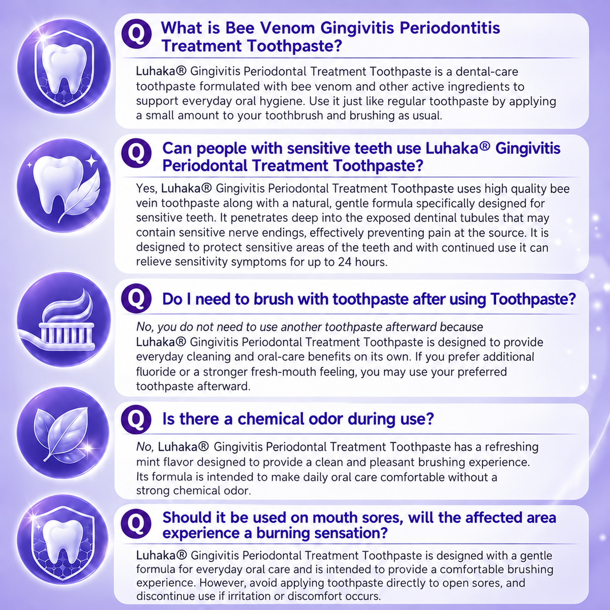 Luhaka® Advanced Gum Care & Periodontal Support Toothpaste Sale