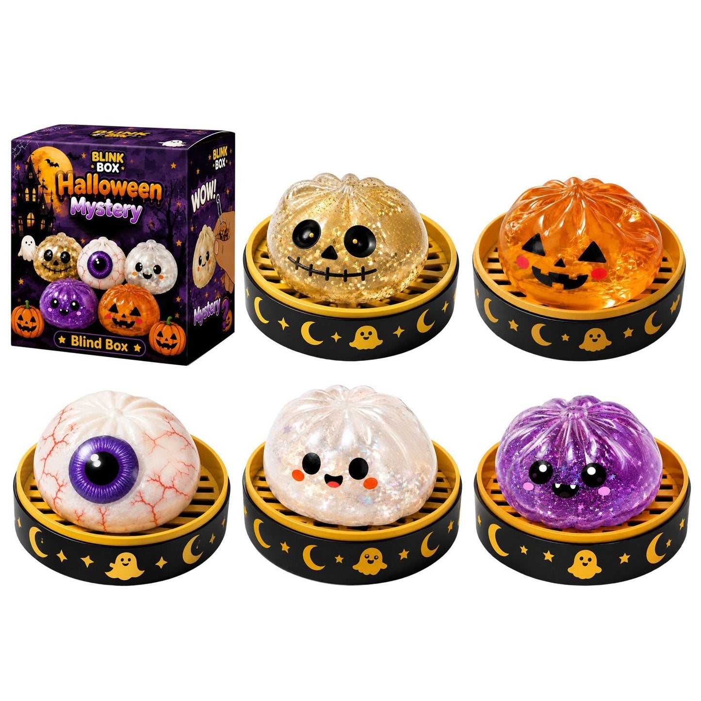 π Halloween Pumpkin Slow-Rising Squishy