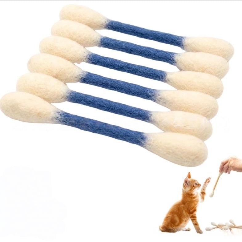 ❤️For happy. healthy. and active indoor cats🐱Swabs Large Size Cat Toys with Catnip