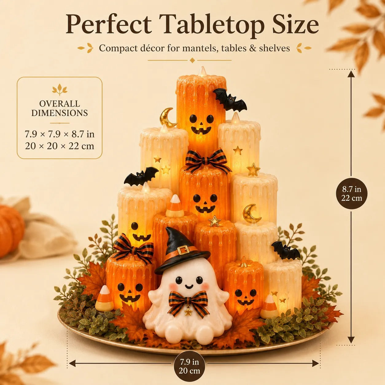 🎃Pumpkin Electronic Candle Light🕯️