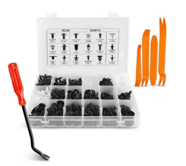 ๐ง๐ 630PCS Car Fastener Box Set โ Universal Auto Clips Assortment ๐ฆ