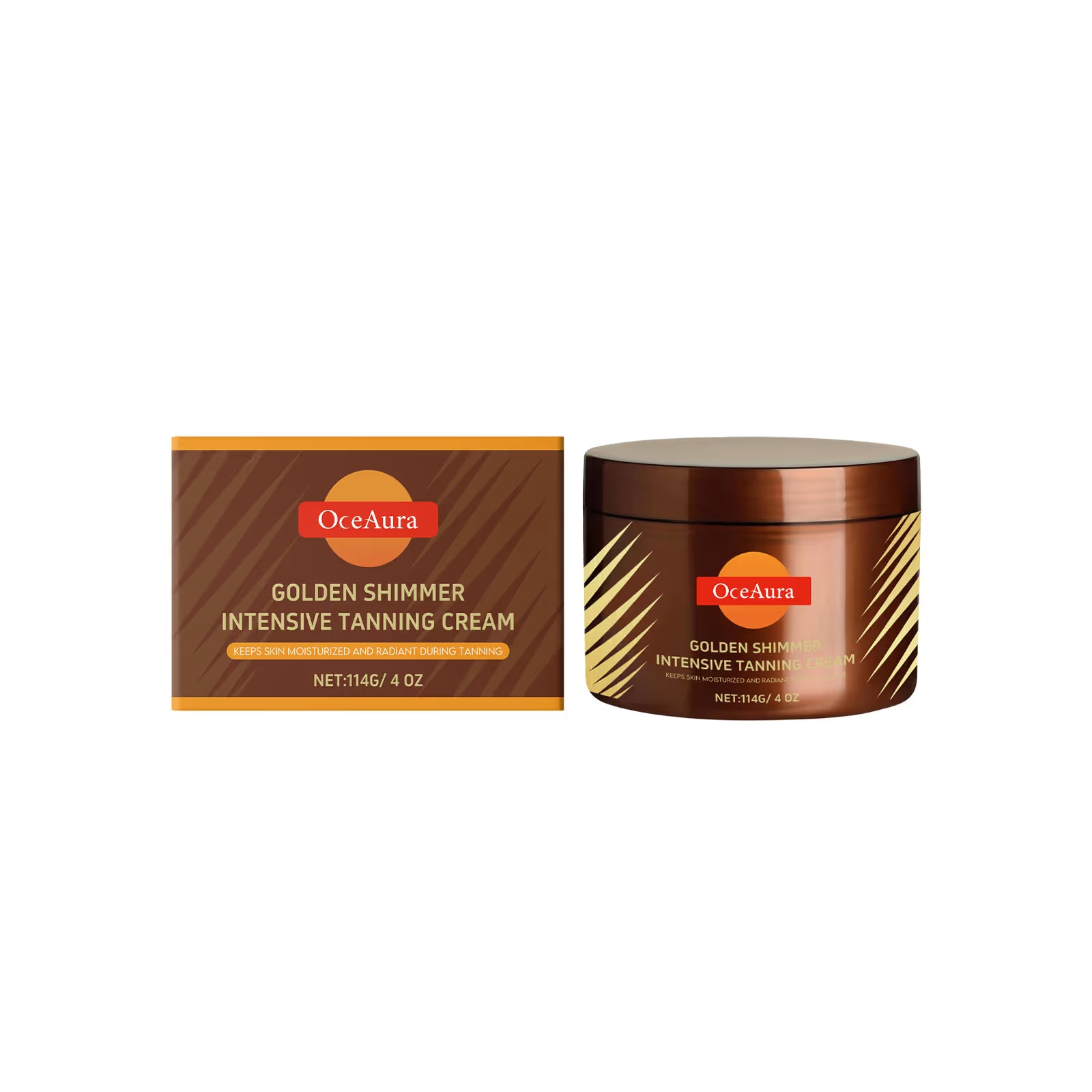 Gold Shimmer Intensive Tanning Gel
