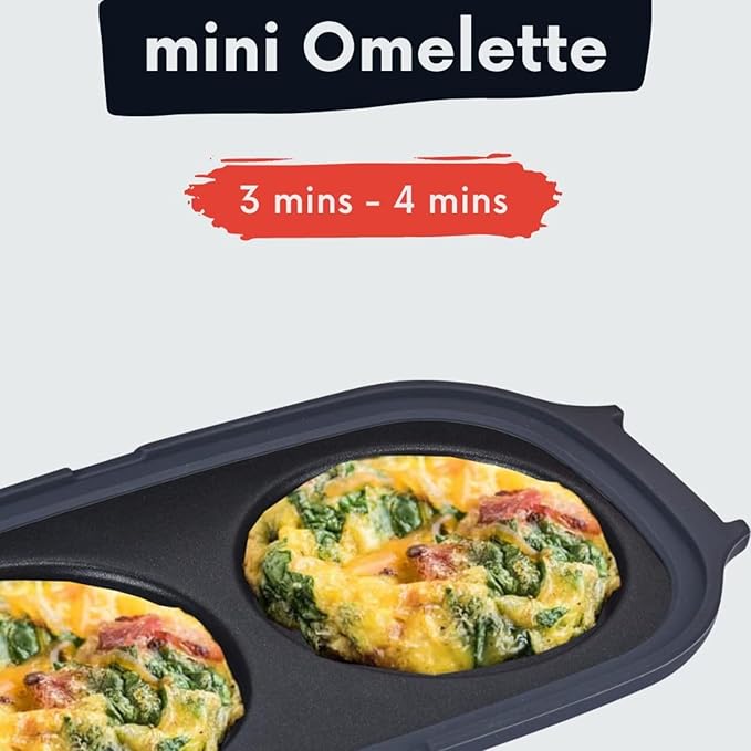 Quick-Heat Microwave Egg Cooker|Poacher|fryer-Multi-Use microwave egg maker for Breakfast Sandwiches detail