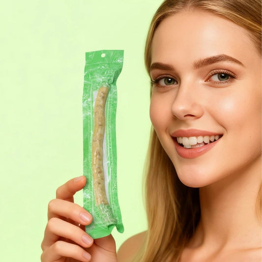 🌿 Natural Miswak Sticks – Individually Wrapped. Traditional Toothbrush for Fresh Breath & Healthy Gums