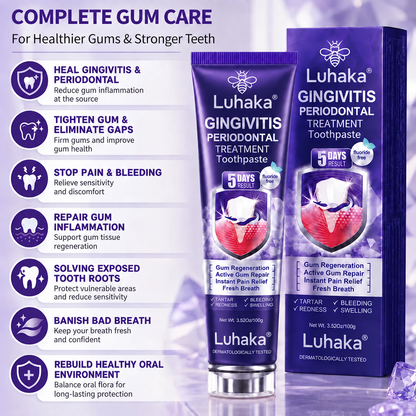 Luhaka® Advanced Gum Care & Periodontal Support Toothpaste Sale