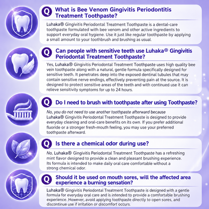 Luhaka® Advanced Gum Care & Periodontal Support Toothpaste Sale