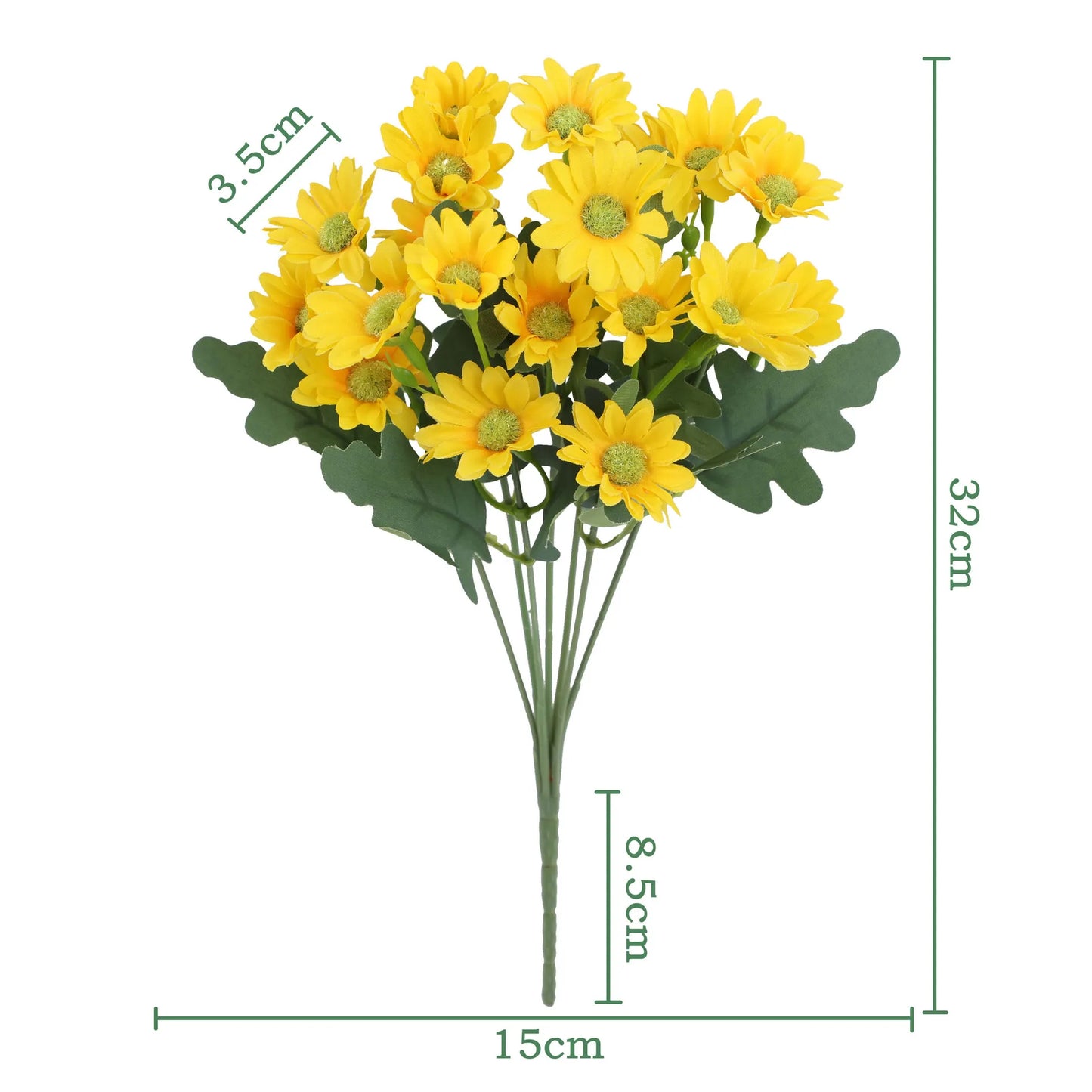 🏆Flash Sale⚡Artificial Outdoor Sunset Mums Flowers - UV resistant. Waterproof. Windproof