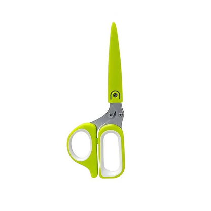 ✂️Herb Scissors 5 Blade Kitchen Shears. Multipurpose Herb Cutter with Safety Cover & Cleaning Comb for Basil Chive Parsley