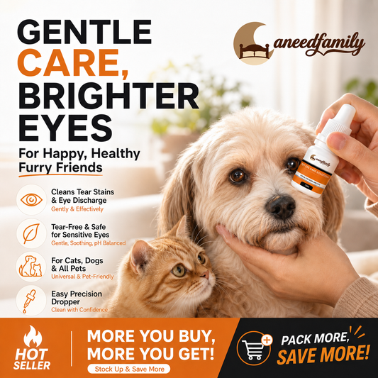 🎉🎉Buy 3 Get 2 Free! 🐈🐕Protect your furry friends' hygiene and health!Gentle Cleansing Pet Eye Drops