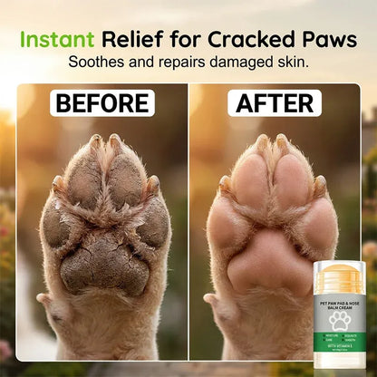 🔥Hot Sale 49% OFF🔥 Moisturizing Pet Paw Balm Stick – Coconut & Beeswax. Lick-Safe. No-Mess 🐾
