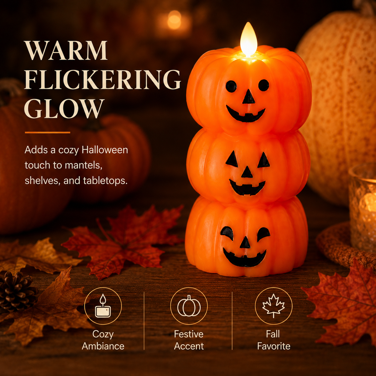 🎃A Charming Pumpkin Light That Brings Warmth, Fun & Holiday Spirit