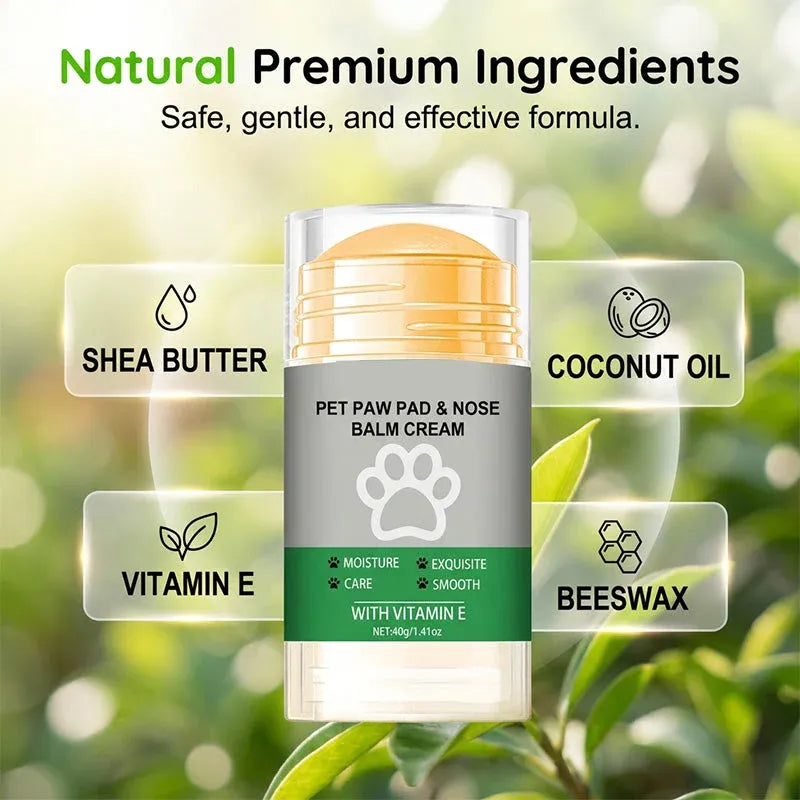 🔥Hot Sale 49% OFF🔥 Moisturizing Pet Paw Balm Stick – Coconut & Beeswax. Lick-Safe. No-Mess 🐾 detail
