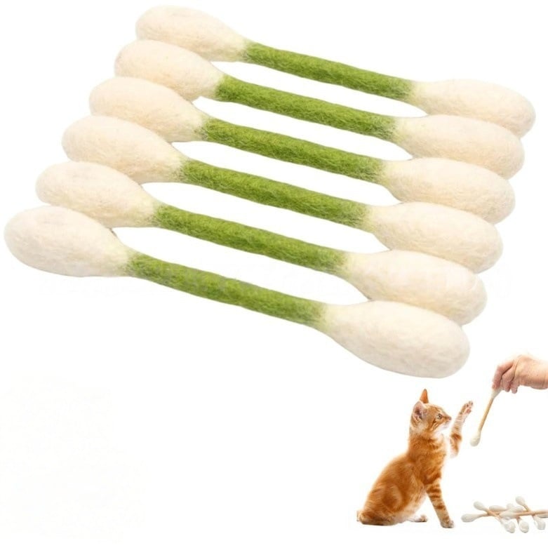 ❤️For happy. healthy. and active indoor cats🐱Swabs Large Size Cat Toys with Catnip