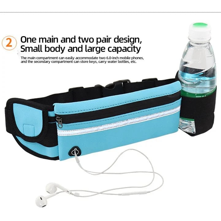 🏃 Running Phone Holder – Waterproof. Sweat-Absorbing. Multi-Compartment 🎧