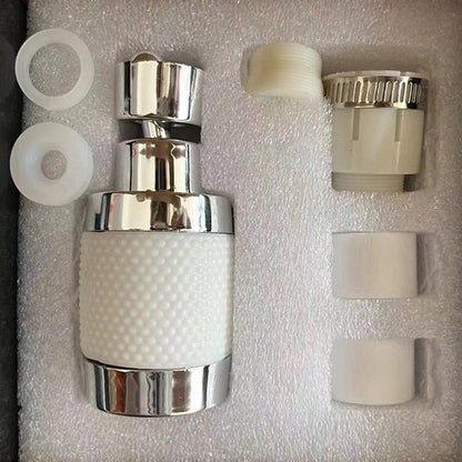 🔥Splash proof booster swivel kitchen filter tap