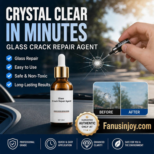 🏭Buy 1 Get 1 Free！💦One drop fixes all glass cracks！🚗Glass Crack Repair Agent