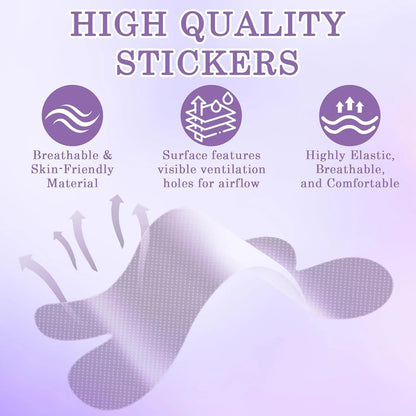 😴120Pcs Breathable Anti Snoring Mouth Tape Train Nasal Breathing Sleep Strips