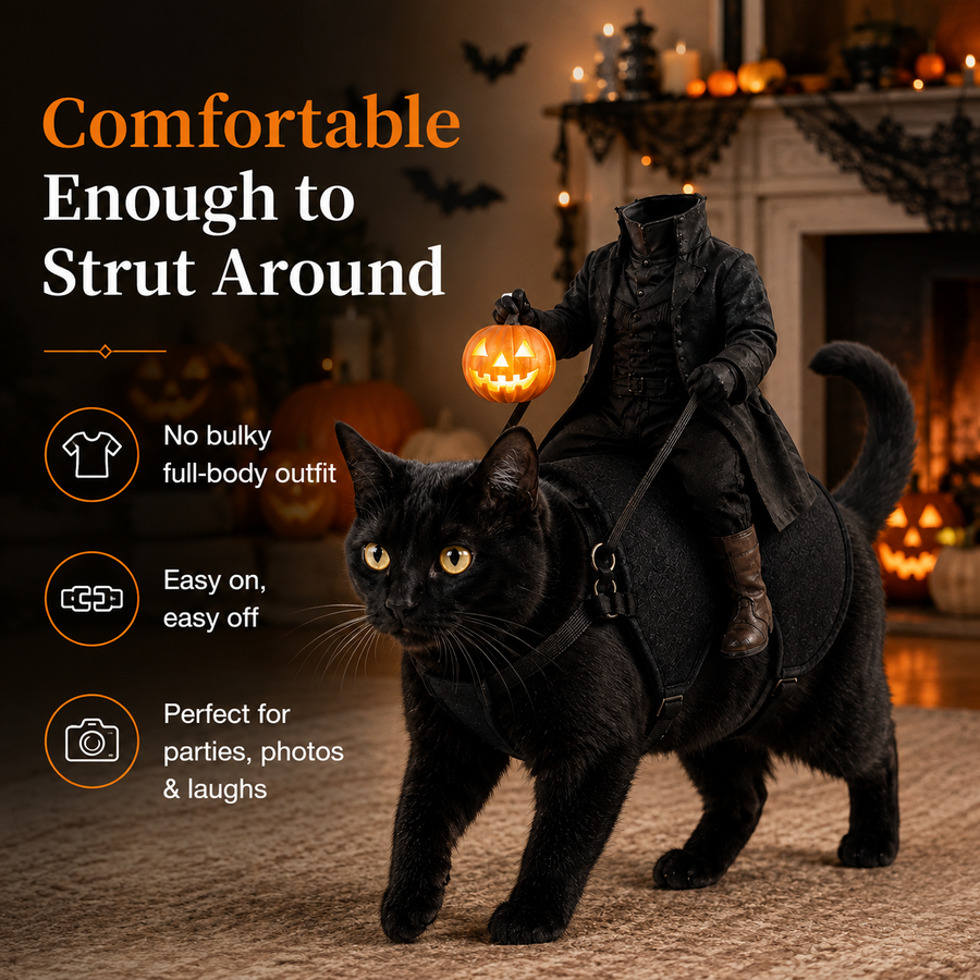 The Headless Horseman Rider Pet Costume