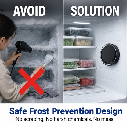 Electromagnetic Fridge Defroster