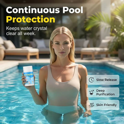 The Next-Gen Pool Purifier is here ✨ 2X Stronger Algae Control. Gentle & Safe for Kids! 👨‍👩‍👧‍👦
