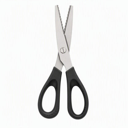 Stainless Steel Pinking Shears – 9.1 Zig Zag Fabric Scissors for Sewing. Quilting. Dressmaking & DIY Crafts