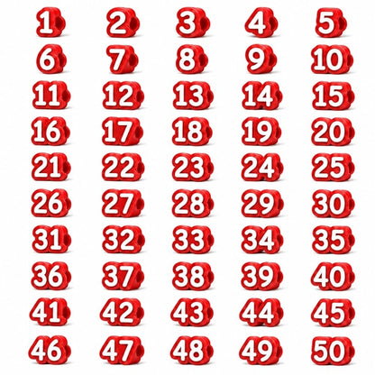 🎁Last Day 60% OFF - Numbered Pencil Toppers
