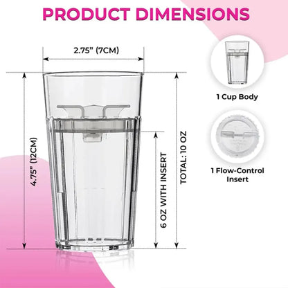🍼 360-Rim Training Cup – Safe & Pediatrician-Recommended-Montessori Weaning Training for Toddlers Learning to Drink