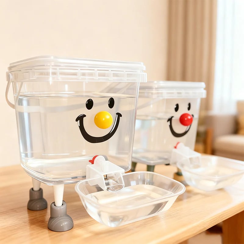 💧Pet Water Dispenser with Large Capacity being used by pets