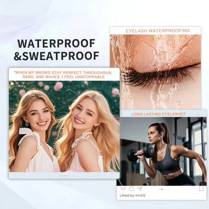 🔥🔥Hot Sale⭐24H Volumizing Mascara: Thick. Defined Lashes - Smudge-Proof & Waterproof