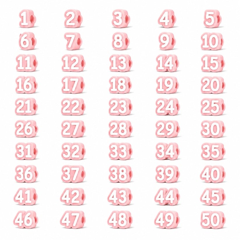 🎁Last Day 60% OFF - Numbered Pencil Toppers