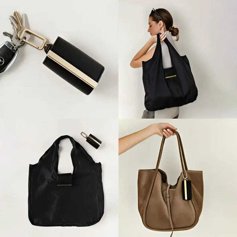 Expandable Keychain Tote Bag