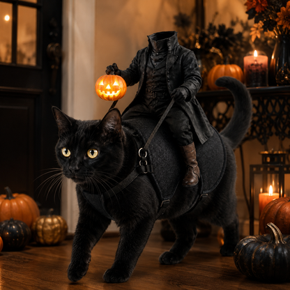 The Headless Horseman Rider Pet Costume