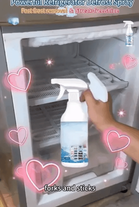 ⚡️ Melt Ice 10X Faster! Defrosting Spray (50% OFF Ends Soon) 🎁 Free Spatula Inside