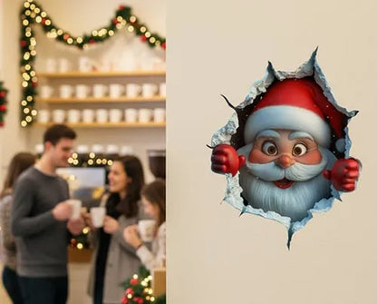 😍Santa Claus Wall Sticker