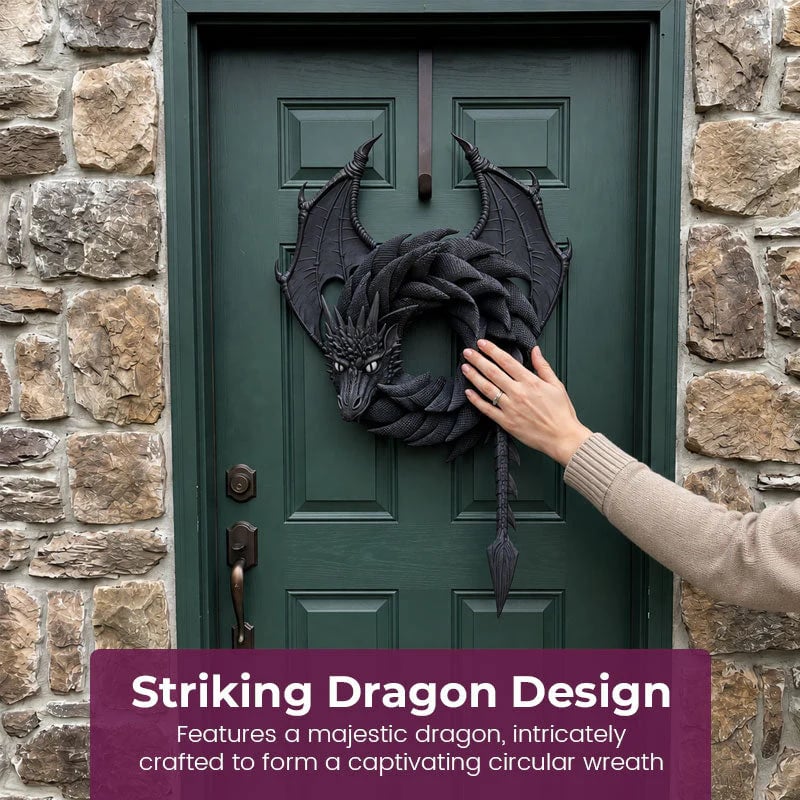 💥LAST DAY 49% OFF💥Handmade Dragon Wreath