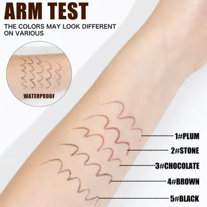 24HR Waterproof Eyeliner Pencil with Built-in Sharpener