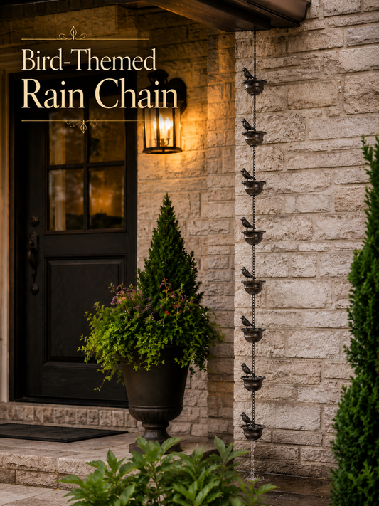 Bird-Themed Rain Chain ❤️（By Daniel）
