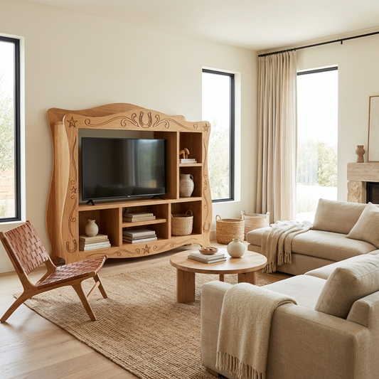 Rustic Wooden TV Stand / Media Console