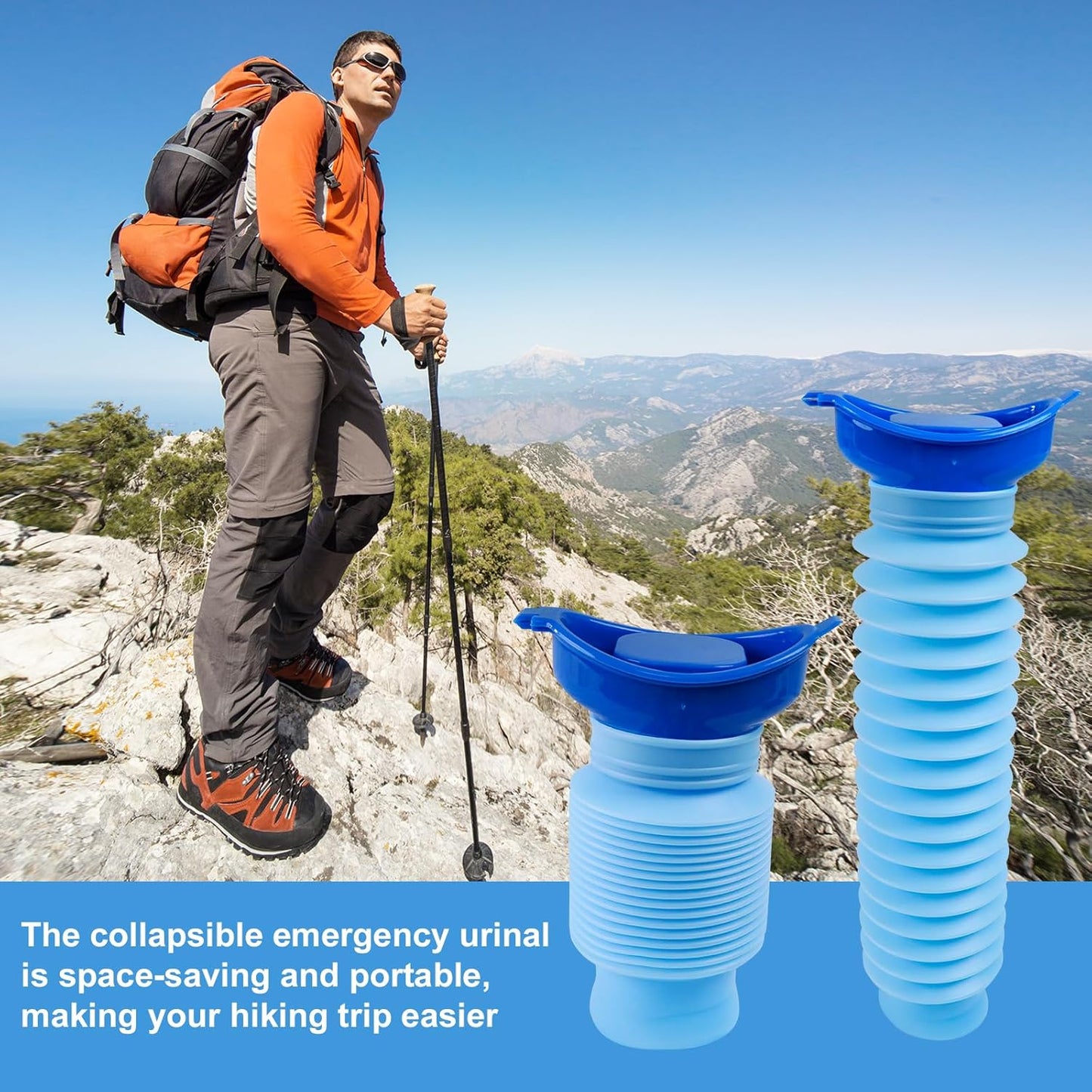 🔥Expandable Portable Emergency Urinal Bucket