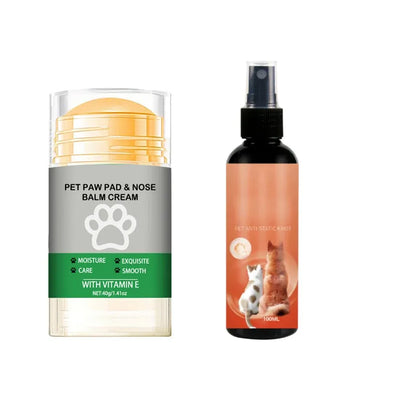 🔥Hot Sale 49% OFF🔥 Moisturizing Pet Paw Balm Stick – Coconut & Beeswax. Lick-Safe. No-Mess 🐾