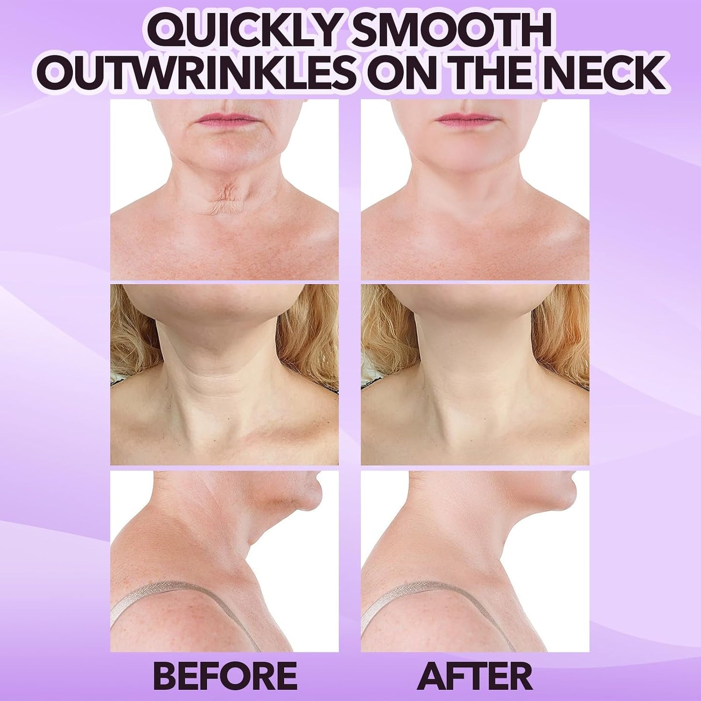 20-Piece Invisible Neck Lift Tape – Reusable Face Lifting Strips for Double Chin, Neck & Jawline Firming, Helps Reduce Neck Lines and Wrinkles