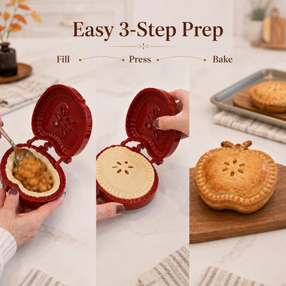 🥧 Beginner-Friendly Reusable Mini Hand Pie Press Mold  🍎✨