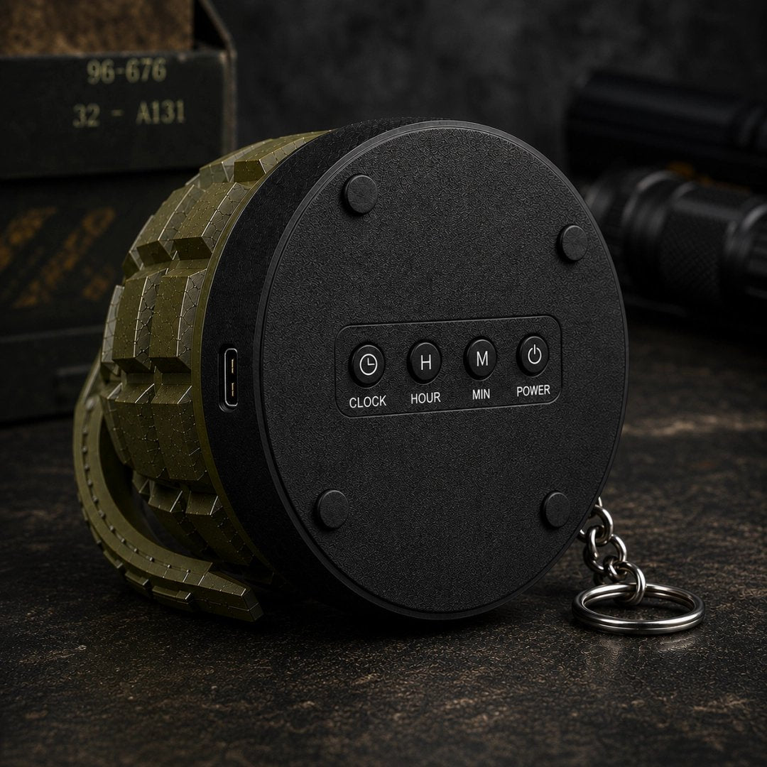 Grenade Alarm Clock lifestyle use