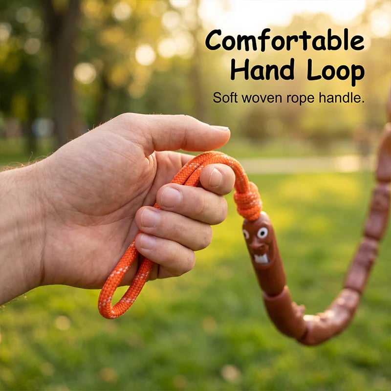 📢📢40% OFF !! ⏰Playful Sausage Dog Leash detail