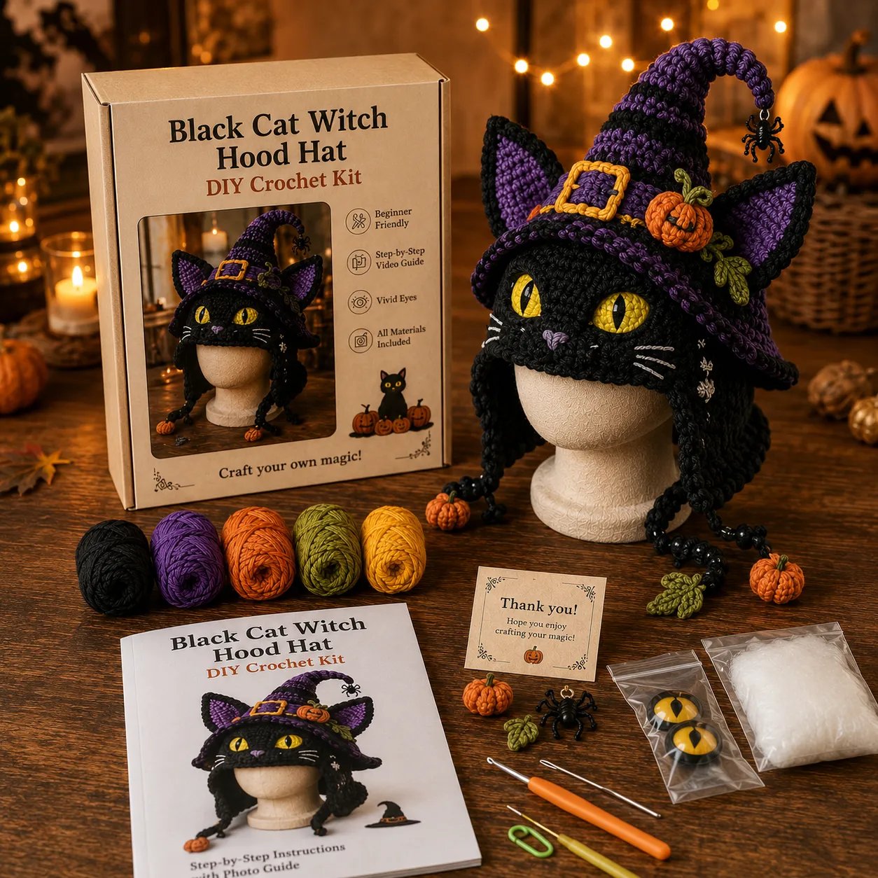 🐈‍⬛ Witch Cat Hood