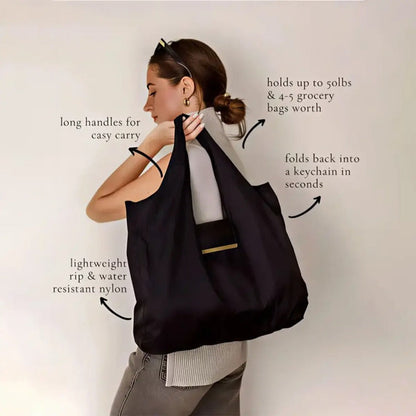 Expandable Keychain Tote Bag