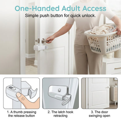 🔥HOT SALE⚡Ultimate No-Drill Child Door Lock
