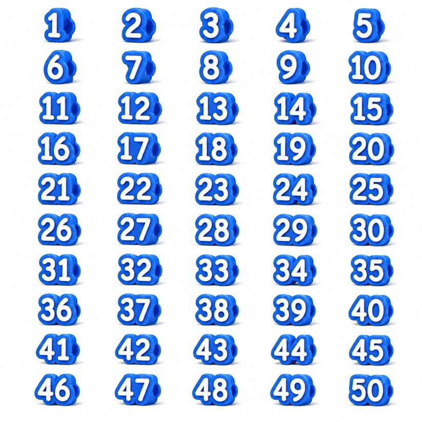 🎁Last Day 60% OFF - Numbered Pencil Toppers