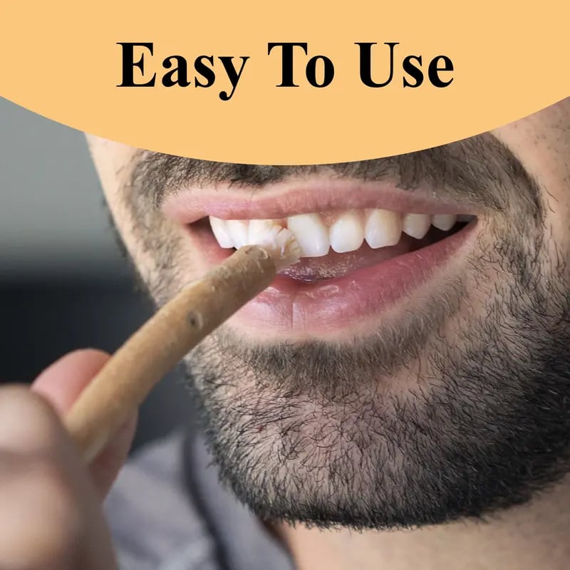 🌿 Natural Miswak Sticks – Individually Wrapped. Traditional Toothbrush for Fresh Breath & Healthy Gums quality details