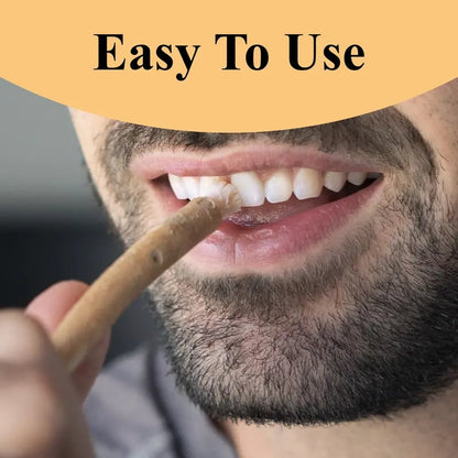 🌿 Natural Miswak Sticks – Individually Wrapped. Traditional Toothbrush for Fresh Breath & Healthy Gums